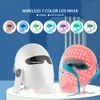 Dispositifs de soins du visage P sur LED Masker Device Beauty Advanced Skin Anti Jersey Kerut Supprimer Cleaner 230904