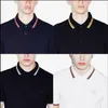 Nouvelle marque d'été hommes Polo broderie chemise manches courtes hauts col rabattu Polo vêtements mâle mode décontracté Polo S-3XL276m