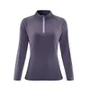 2023 herbst/winter Neue frauen Langarm Jacke Mantel Spportswear Sport Mantel Half Zip Casual Top Laufen Outdoor Fitness yoga Anzug