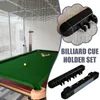 Accessoires de billard Billard piscine Snooker Table support mural suspendu professionnel 6 bâtons de queue support étagères en bois billard Snooker accessoires 230901