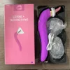 Vibrators Kut Zuigen Dildo Vibrator Speeltjes voor Vrouw Tong Likken Clitoris Stimulator Tepel Masturbator Massager 230904