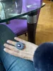 Wedding Rings GODKI Luxury Bold Big Flower Rings for Women Bridal Cubic Zircon Dubai Accessories Finger Ring Beach Jewelry 230901