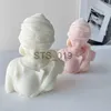 Other Health Beauty Items Greek Statue of Justice Candle Silicone Mold Masked Girl Statue Plaster Decorative Ornaments Candle Production Supplies x0904