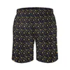 Pantaloncini da uomo Halloween Forest Board Summer Zucche e fantasmi Retro Beach Man Sportswear Costume da bagno stampato ad asciugatura rapida