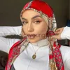 Hängande halsdukar 90*90 cm silkes halsdukar kvinnor lyxmärke sommar modedesigner huvud/hår halsduk hijab bandana headwrap foulard femme x0904