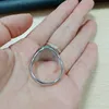 웨딩 반지 Grosir 925 Perak Padat Terukir Nama 13mm Cincin Disesuaikan 3D Atau Datar Mengukir Nama Foto Cincin Bundar Cincin Signet Untuk Cindy 230904