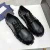 Dress Shoes Neutral Round Toe Derby Men's Wedding Genuine Leather Sneaker Casual Spring Autumn Male