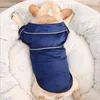 Hundkläder husdjur pajamas kläder bekväma siden skjortor sömnkläder kläder för chihuahua små hundar katter nattkläder xs-xxl