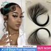 Lace Wigs 4Pcs HD Lace Baby Hair Stripes Human Hair Swiss HD Baby Hair Edge Reusable More Natural Baby Hair Strips 230901