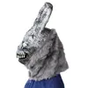 Masques de fête Dessin animé Donnie Darko FRANK Lapin Animal Lapin Halloween Costumes Cosplay Carnaval Bar Fournitures 230901