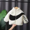 Polar Fleece Herfst Winter Pluche Kinderen Dikker Jassen Voor Baby Meisjes Warme Kinderjassen Voor Jongens Plus Fluwelen Bovenkleding Kleding