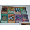 Gry karciane Yuh 100 -częściowe set pudełko holograficzne Yu Oh Game Collection Children Child Childens