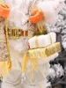 Christmas Decorations 2024 Year 60/45/30cm Christmas Decorations for Home Gilded White Robe Santa Claus Shopping Mall Christmas Tree Plush Doll 230904