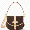 أكياس أعلى. M46740 Saumur BB Designer Canvas Handbag Pres