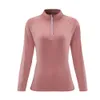 2023 herbst/winter Neue frauen Langarm Jacke Mantel Spportswear Sport Mantel Half Zip Casual Top Laufen Outdoor Fitness yoga Anzug