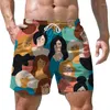 Shorts masculinos homem 3D impresso estilo casual moda tendência solta verão de alta qualidade