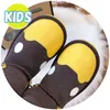 Tasman II-pantoffels voor kinderen Tazz-babyschoenen Kastanjebont Slippers Schapenvacht Shearling Klassiek Ultra Mini-laars Wintermuiltjes Instapper Wol Little Big YI551