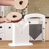 Fruit Vegetable Tools Original Bagel Guillotine Universal Slicer med rostfritt stål Bladbrödkakor Toast Cutter Kitchen Accessories 230901