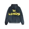 Manteaux taille décontractée vêtements d'extérieur balencaigaly Sizehoodies sweats à capuche costume à capuche balencigaly mode couleur rayure impression asiatique hommes sauvage respirant plus U475