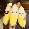 Stuffed Plush Animals 40-80CM Funny Lovely Banana Stuffed Soft Sofa Cushion Baby Cute Plush Doll Kids Fruit Toys Children Birthday Gifts