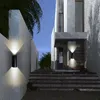 Wall Lamp Ouble-Headed Small Waist Balcony Aisle Courtyard Garden Door Pillar Exterior Waterproof Up And Down Lighting