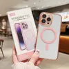 High End Magnetische Case Met Camera Lens Film Protector Voor iPhone 15 15Plus 15Pro Max 14 Plus 13 12 11 Pro Max Met Doos Pakket 5 kleuren