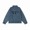 2023 Designer Mens Denim Jacket Femme Mode Denims Manteau Classic Wash Strass Vêtements d'extérieur Automne Hiver Protection solaire Manteau Tops GA03