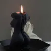 عناصر الجمال الصحية الأخرى 4 أنماط 3D امرأة الجسم الجسم المعطرة شمعة حية محاكمة عارية تمثال الجذع البارافين الجدول المنزلي الديكور الفني X0904