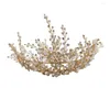 Headpieces O569 Multi Camadas Diamante Inteligente Handwork Cabelo Hoop Nupcial Aniversário De Casamento Coroa De Natal Tiara Para Noivas