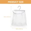 Storage Boxes Hanging Mesh Laundry Bag Bathroom Shower Clothespin