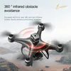 S116MAX Smart Pilot Control HD Dual Camera Folding Drone, LED Night Navigation Light, Pozycjonowanie przepływu optycznego, tryb bezgłowy, czterostronne unikanie przeszkód w podczerwieni