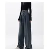 Women s Jean Streetwear Vintage Denim Pant Korean Fashion Baggy Woman High Waist Oversize Design Female Trousers Y2k 230901