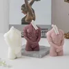 Outros itens de beleza de saúde 15 estilos 3D mulher corpo forma vela perfumada vívida emulação nu torso parafina estátua casa mesa decoração artística x0904