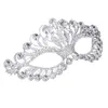Party Masks Luxury Diamond Mask Masquerade Decoration Crown Alloy for Women Decor Accessories Party Gift 230904