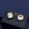 Klasyczne projektantki kolczyki dla damskich męskich projektanci S925 Studs Earring Kobiety Naszyjniki do ucha Miedzi Partia Ucha