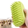 Juchiva Pet Shampoo Grooming Escova Longo Cabelo Curto Médio Grande Animais de Estimação Cães Gatos Massagem nas Costas Chuveiro Pente Purificador W0087
