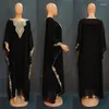 Etnische kleding Arabische Dubai Gewaad Moslimvrouwen Borduren Avondjurk Kraftan Elegante Luxe Feestjurken Abaya Turkse Jurken