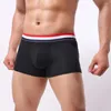 Mutande da donna rosse con collo appeso tuta attillata intimo da uomo sexy pantaloncini boxer da uomo slip morbidi ropa interno