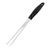 Tools Outdoor Stainless Steel Portable Wooden Handle Barbecue Tool Fork Supplies Accessories Food Flower Toothpicks