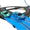 Diecast Model Railway Track Toy Set Racing Track Electric Double Remote Control Car Interactive Autorama Circuit Voiture Toy For Boy Children 230901