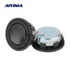 Portable Speakers AIYIMA 2Pcs 1 Inch Mini Speaker 4 8 Ohm 3W 28MM Full Range Sound Midrange Bass PU Side Speaker Bluetooth Ultra-Thin LoudSpeakers HKD230904