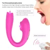Vibratori Telecomando Clitoride Sucker Giocattoli del sesso per le donne Lingua orale Leccare vibratore G Spot Stimolatore clitorideo Masturbatori femminili 230904