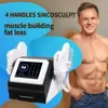 Nieuwste spieropbouw- en vetverbrandingsmachine Elektromagnetische vetverwijdering HIEMT Buikverstevigende Ems Vet verbranden Body Sculpt Machine Spier 4 handgrepen