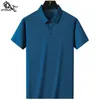 Męska koszula polo Polo Men Summer High Quality Mens Shortsleeved Ice Silk Business Casualny rozmiar M5XL 8888 230901
