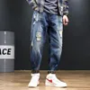 Jean en Denim pour hommes, pantalon en Denim, Style ample, jogging, Style décontracté, extensible, élastique, crayon, 316w