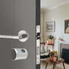 Türschlösser Smart Lock Home Smart Lock Fingerabdruck Elektronische Schließzylinder Compact App Remote Bluetooth Türschloss Schwarz HKD230903