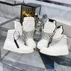 Boots Dekherw Leather High Top White Shoes Zipper Thick Sole Mainline Geobasket Ro Luxury Sneakers Ankle Casual Flat Motorcycle 230901