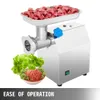 Manual Meat Grinders Electric Grinder 114Hp 850W Commercial Sausage Filler Industrial and Household Stainless Steel Food Sliver 230901