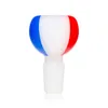 Dernier ballon de plage fumer verre portable remplaçable 14MM 18MM interface commune mâle Bong pipe à eau bol à main bol tabac à herbes barboteur plates-formes pétrolières conteneur DHL