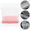 Storage Bottles 3 Pcs Plastic Containers Wipe Case Dust-proof Holder For Bathroom Dispenser Baby Wipes